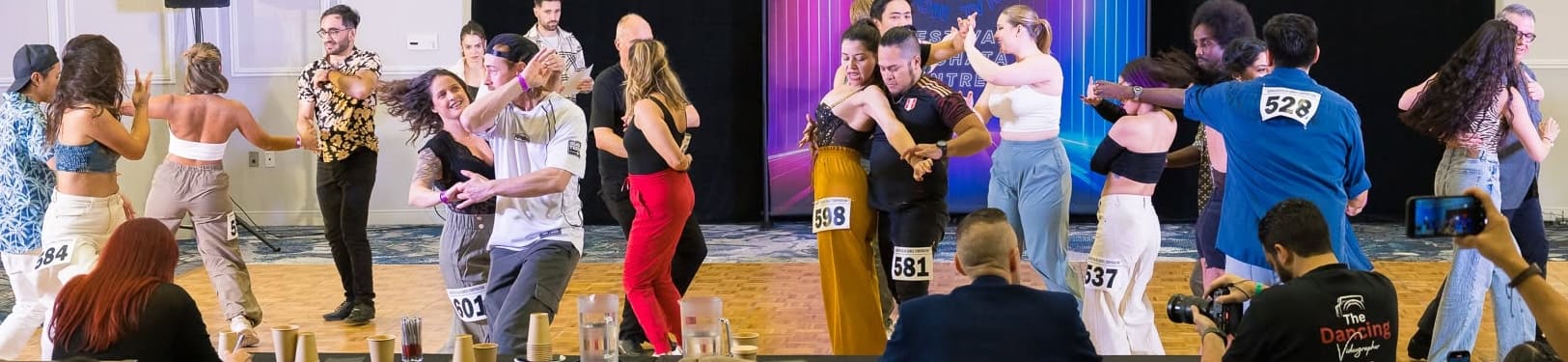 Jack n Jill Bachata competition dancers